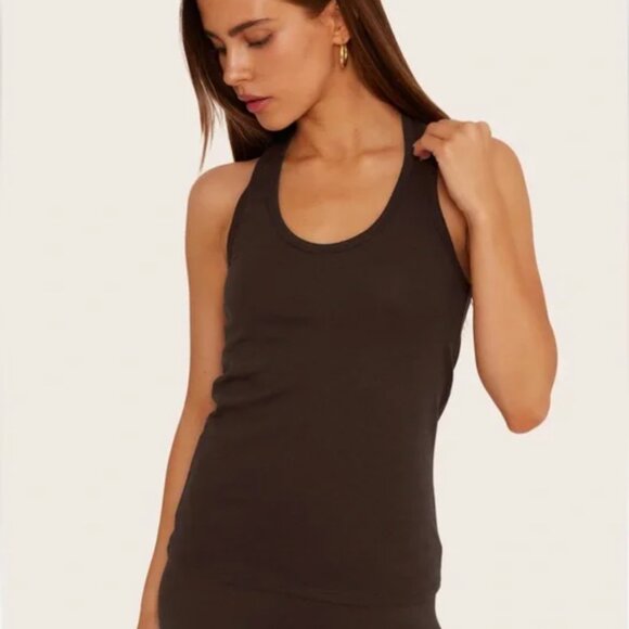 SET Active Classic Cotton Daily Racer Tank - Picture 4 of 5